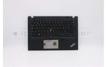 Lenovo 5M10Z54235 MECH_ASM Ccov BKLT KBD BEL UK(SRX)BK FPR