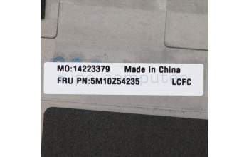 Lenovo 5M10Z54235 MECH_ASM Ccov BKLT KBD BEL UK(SRX)BK FPR