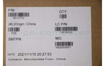 Lenovo 5M11A17793 MECH_ASM CS21 2bCP,GL-Mylar,GS Black,TRA