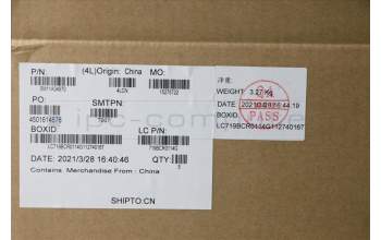 Lenovo 5M11A34970 MECH_ASM KBD SPA BL(Pri) Pat UK BK