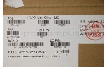 Lenovo 5M11A35111 MECH_ASM KBD SWE/FIN BL(Pri)Pat FPR UKBK