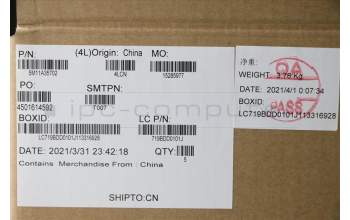 Lenovo 5M11A35702 MECH_ASM KB SWE/FIN(P)UK BK