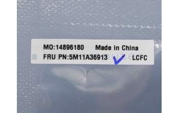 Lenovo 5M11A36913 MECH_ASM FRU FPR w/ Power Button-BK ASSY