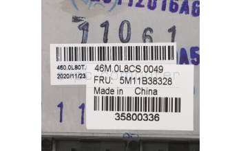 Lenovo 5M11B38328 C-Cover with keyboard, Italian, Black, WLAN, UK