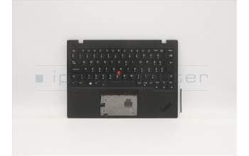 Lenovo 5M11B38397 C-Cover with keyboard, Hungarian, Black, WWAN, UK