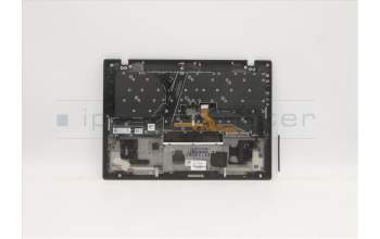 Lenovo 5M11B38397 C-Cover with keyboard, Hungarian, Black, WWAN, UK