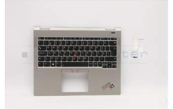 Lenovo 5M11B59897 MECH_ASM KBD Bezel,Ti,WWAN,POR,CHY