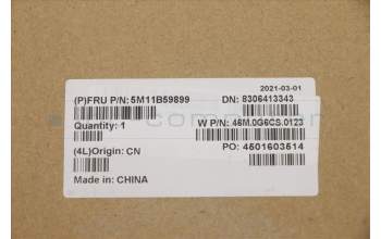 Lenovo 5M11B59899 MECH_ASM KBD Bezel,Ti,WWAN,SLV,CHY