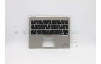 Lenovo 5M11B59921 MECH_ASM KBD Bezel,Ti,WLAN,BEL,DFN