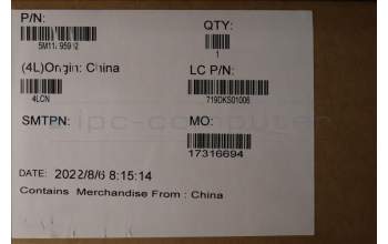 Lenovo 5M11B95902 MECH_ASM CS22 3+2bCPLC,GLM,BLK,TRA