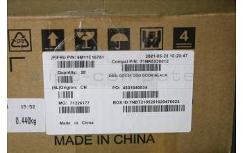 Lenovo 5M11C16751 MECH_ASM Laufwerksblende,Black,AIO 3 22