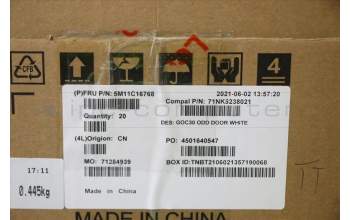 Lenovo 5M11C16768 MECH_ASM Laufwerksblende,White,AIO 3 24