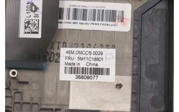 Lenovo 5M11C18601 C-Cover with keyboard, Danish, WWAN, UK