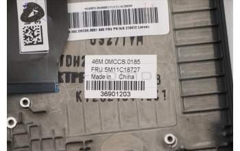 Lenovo 5M11C18727 MECH_ASM NoWW C-Cvr+UK KB ASM,CHY