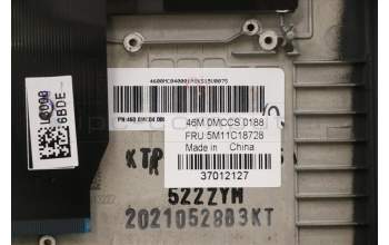 Lenovo 5M11C18728 MECH_ASM NoWW C-Cvr+EURO ENG KB ASM,CHY