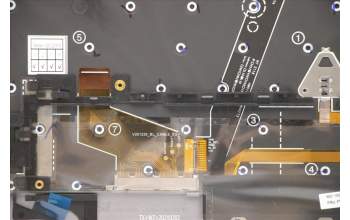 Lenovo 5M11C41080 MECH_ASM KBD BZL,WW,GY,SRX,SLV