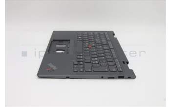 Lenovo 5M11C41094 MECH_ASM KBD BZL,WW,GY,SRX,NORDIC
