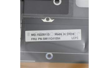 Lenovo 5M11C41094 MECH_ASM KBD BZL,WW,GY,SRX,NORDIC