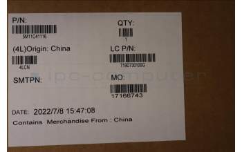 Lenovo 5M11C41116 Lenovo LCD Module,14\",WUXGA,Touch,Anti-Glare,IPS,400nit,100% SRGB