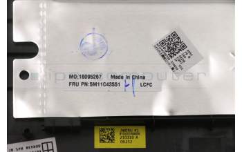 Lenovo 5M11C43551 MECH_ASM KB C BEL BKLT(PMX)PT UK BK