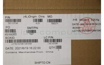 Lenovo 5M11C47349 MECH_ASM KB C UK(PMX)PT FPR UKBK