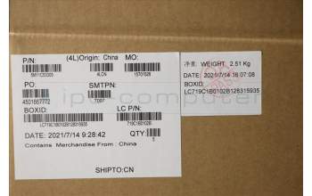 Lenovo 5M11C53305 MECH_ASM GRP KBD BZL,CZE/SLK,WL,DB,SUN