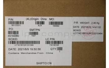 Lenovo 5M11C53313 MECH_ASM GRP KBD BZL,GRE,WL,DB,SUN