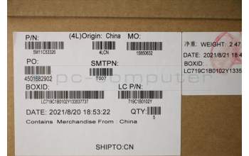 Lenovo 5M11C53326 MECH_ASM GRP KBD BZL,SLV,WL,DB,SUN