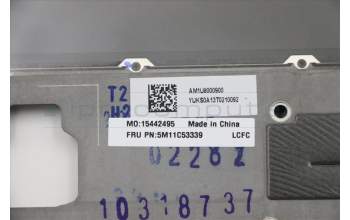 Lenovo 5M11C53339 MECH_ASM GRP KBD BZL,BUL,WW,DB,SUN