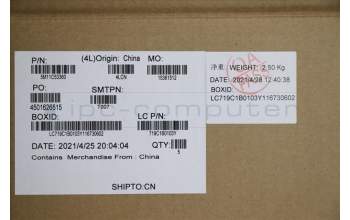 Lenovo 5M11C53360 MECH_ASM GRP KBD BZL,POR,WW,DB,SUN