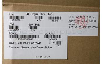 Lenovo 5M11C53361 MECH_ASM GRP KBD BZL,RUS,WW,DB,SUN