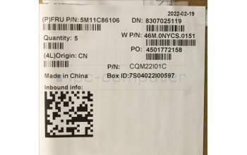 Lenovo 5M11C86106 MECH_ASM FRASMKB SPA CcCpWFCBKNWWNWL Ch