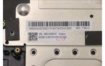 Lenovo 5M11C86279 MECH_ASM KB Nordic w/PTC BK(W/DFKB)