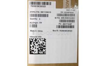 Lenovo 5M11C86315 MECH_ASM KB SPA w/PT C BK(W/DFKB)