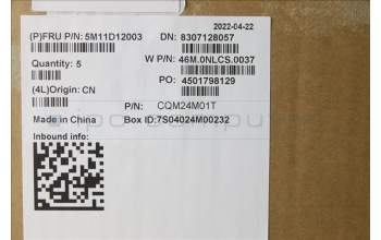 Lenovo 5M11D12003 MECH_ASM NoWW C-Cvr+EST KB ASM,CHY