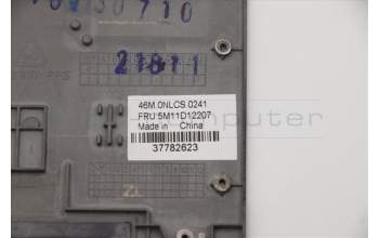 Lenovo 5M11D12207 MECH_ASM WW C-Cvr+NOR KB ASM,CHY