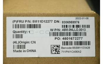 Lenovo 5M11D12277 Lenovo LCD Module,16\",4K,Touch,Anti-reflection,Anti-smudge,IPS,600nit,100%CG,Color Calibration