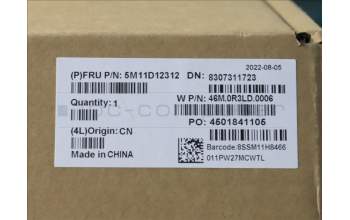 Lenovo 5M11D12312 Lenovo LCD Module, 16\", WUXGA, Non-Touch, Anti-glare, IPS, 300nit, Colour Calibration, w/FHD Camera