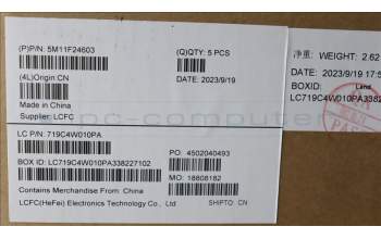 Lenovo 5M11F24603 MECH_ASM KBD/C ITA BKLT (TRA) UKBK