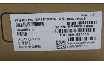 Lenovo 5M11F25315 Lenovo LCD Module,13.3\",WUXGA,Touch,Anti-reflection,Anti-smudge,IPS,300nit,100%sRGB