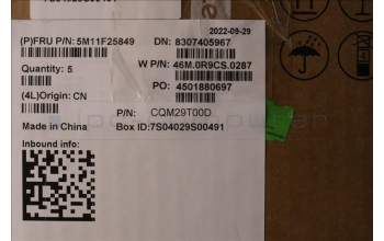 Lenovo 5M11F25849 MECH_ASM KBD ITA w/C Cov,WFC Chicony