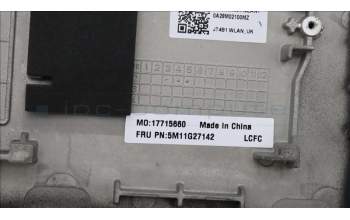 Lenovo 5M11G27142 MECH_ASM KBD C-Cov BRL BKLT Chicon BK