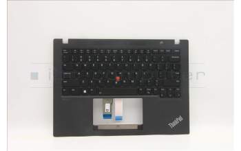 Lenovo 5M11G27194 MECH_ASM KBD C-Cov ENG BKLT Sunrex BK