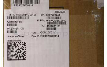 Lenovo 5M11G56166 MECH_ASM CS21 3+2bCP,GL-Mylar,VB1,CHY
