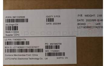 Lenovo 5M11H25936 C-Cover with keyboard, Icelandic, Black, Backlight, WWAN, UK