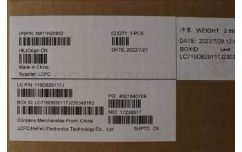 LENOVO 5M11H25952 Keyb T14s G3/G4 Cover IT - WW - BL