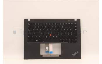 Lenovo 5M11H26016 C-Cover with keyboard, Slovenian, Black, Backlight, WWAN, UK