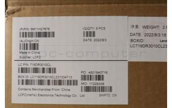 Lenovo 5M11H27678 MECH_ASM KBD Cc GER BKLT(CHY) UK WWBK