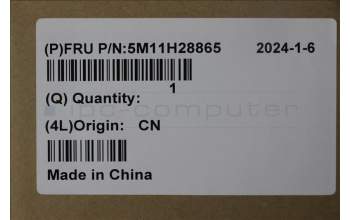 Lenovo 5M11H28865 MECH_ASM SYS_COVER_FRONT_ASSY_LUNA_GREY