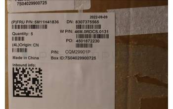 Lenovo 5M11H41836 MECH_ASM WW C-Cvr+SLV KB ASM,CHY